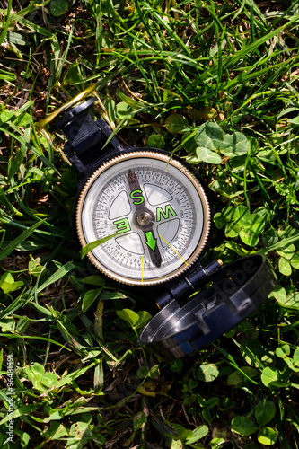 Obraz na płótnie Compass Orientation Concept