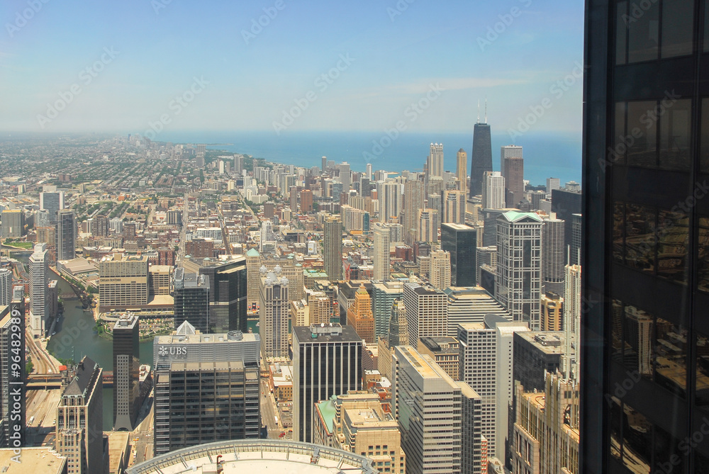 Obraz premium Chicago Skyline View