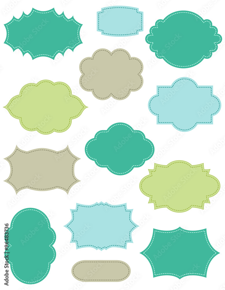 Fototapeta premium Vintage frame / border collection