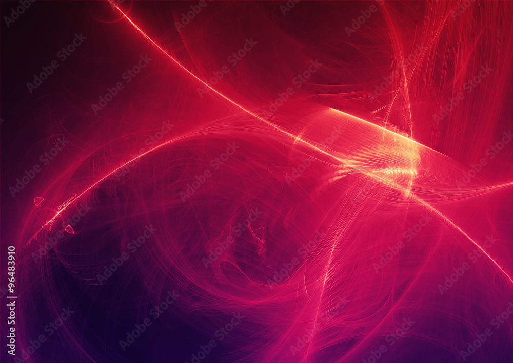 Abstract Background Light Lines And Curves With Particles Abstract Background Light Lines And Curves With Particles