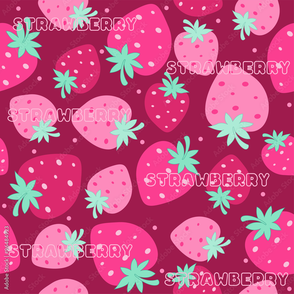 Strawberry seamless pattern Strawberry seamless pattern