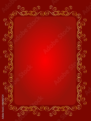 Ornamental invitation background
