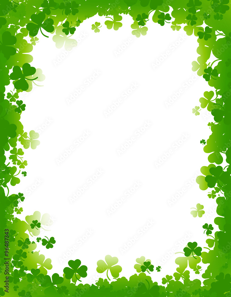 Happy St. Patrick's Day frame Happy St. Patrick's Day frame