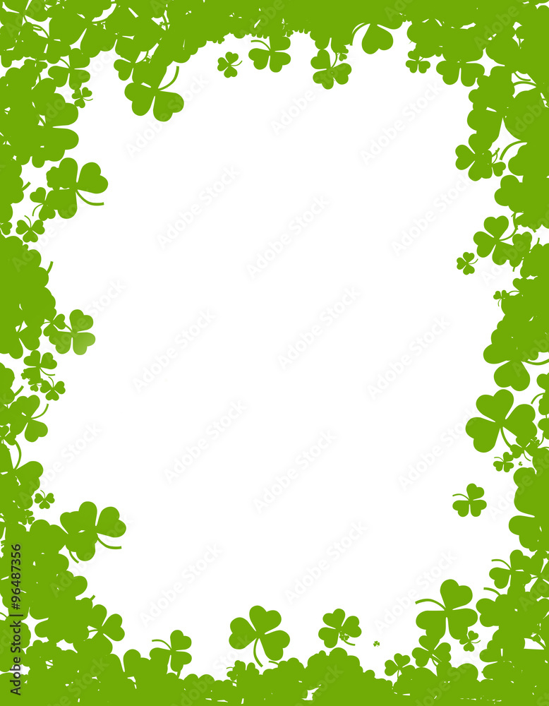 Happy St. Patrick's Day frame Happy St. Patrick's Day frame
