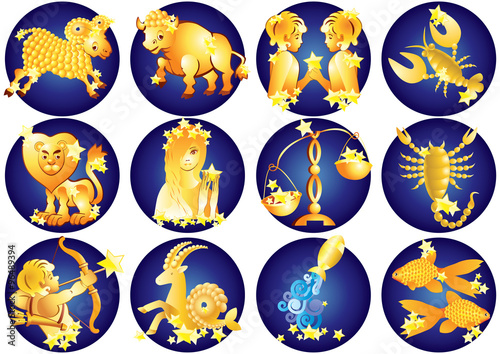 Zodiac signs.