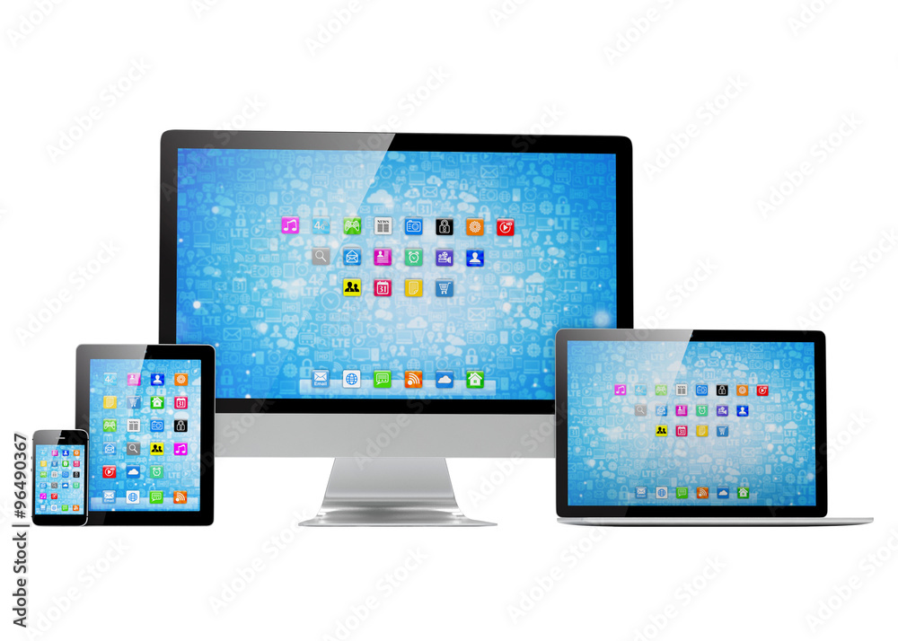 Ultimate web design, laptop, smartphone, tablet, computer, display Ultimate web design, laptop, smartphone, tablet, computer, display