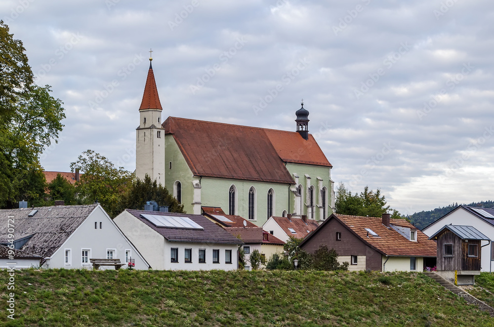 Franciscan Church in Kelheim, Germany