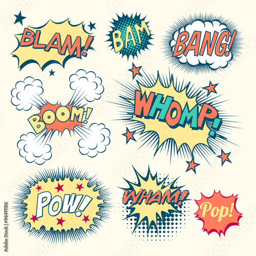 Comic Book Sound Effects 
