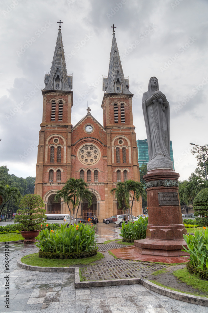 Saigon Notre-Dame Basilica in Ho Chi Minh City  (Saigon)