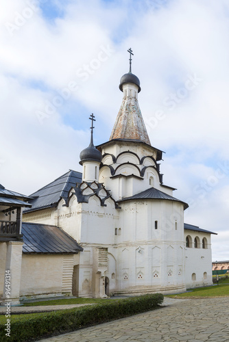 Uspensky Refectory Church at Suzdal was built 16th century. Golden Ring of Russia Travel