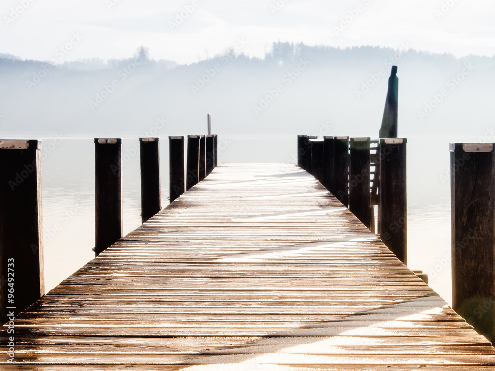 Obraz premium wooden jetty (220)