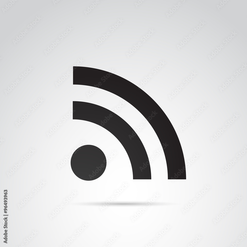 Wifi vector icon. Wifi vector icon.