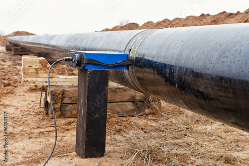 Принти на полотні radiography of weld on gas pipeline