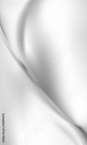 bright Grey background with soft folds