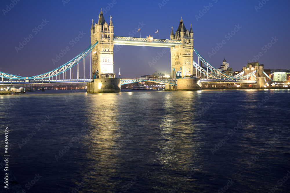 Tower Bridge at night
