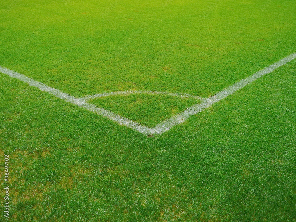 Fototapeta premium soccer corner kick