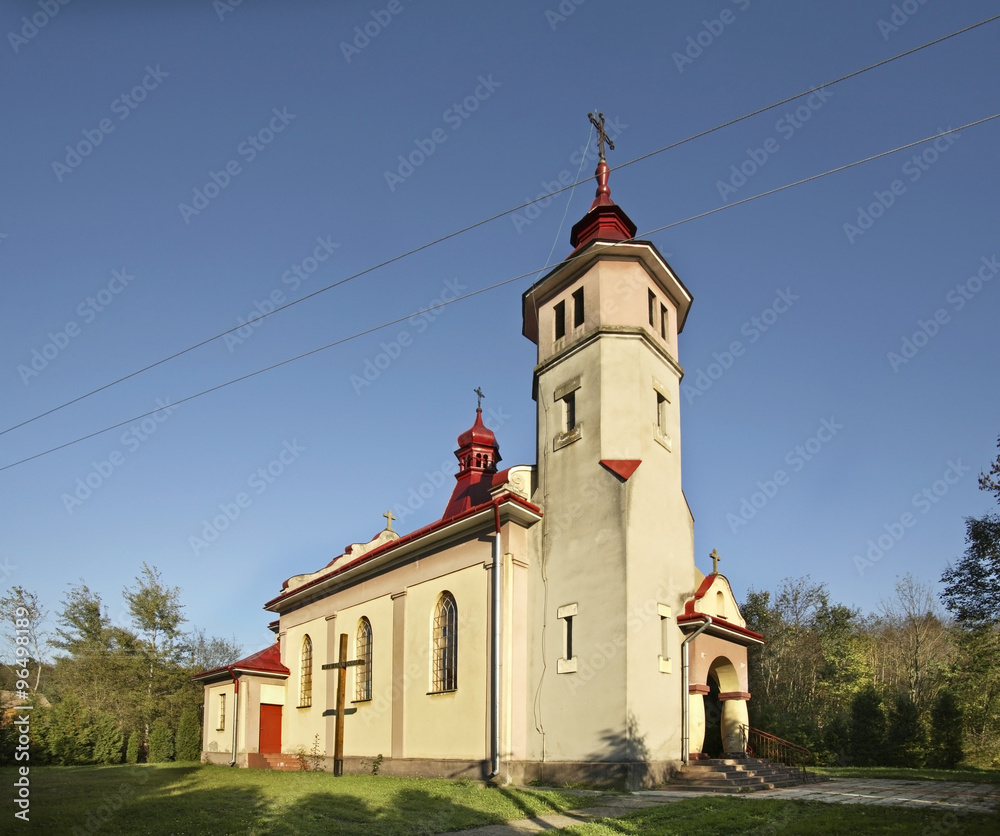 Church in Piatkowa  Ruska‎. Poland  