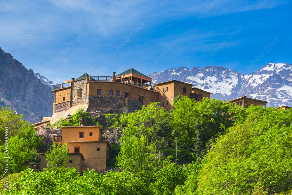 Kasbah du Toubkal,  Imlil in the Atlas Mountains (Morocco)