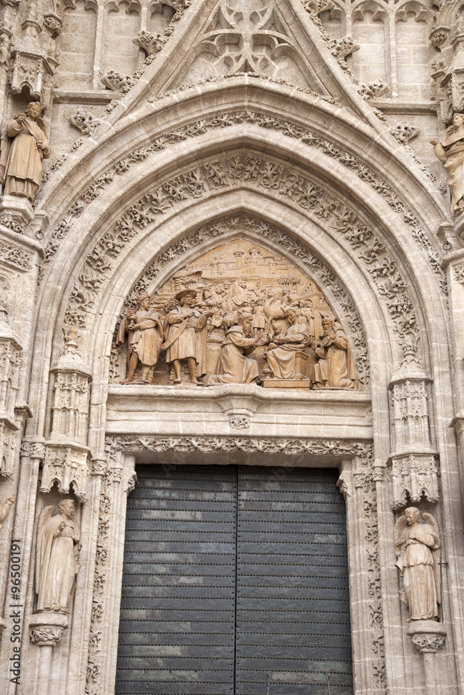 Door of the Steps - Puerta de Pasos, Cathedral, Seville