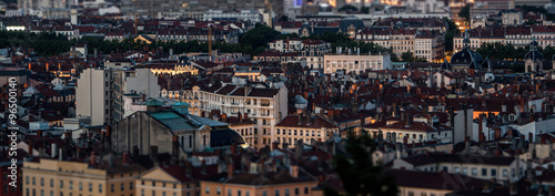 Lyon, panorama urbain