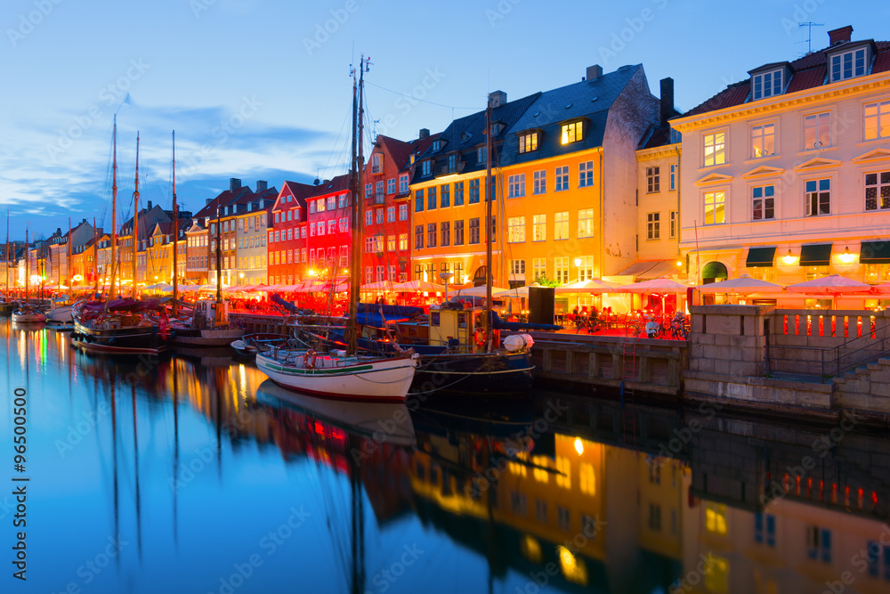  Copenhagen at a summer night