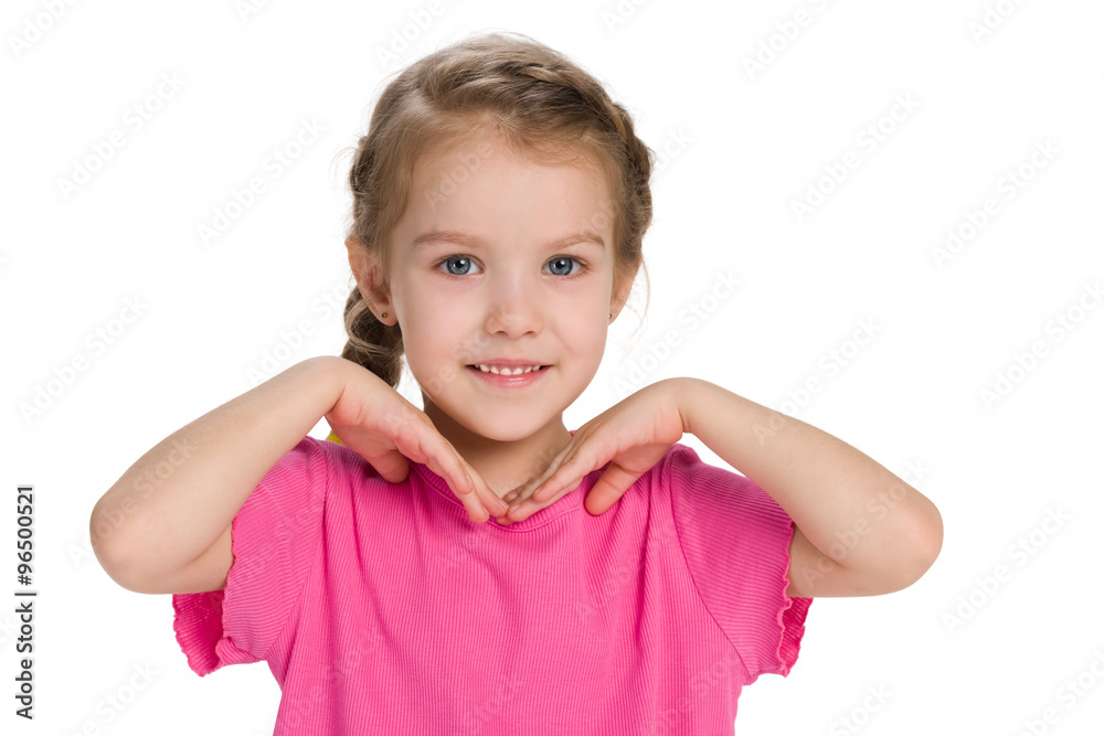 Happy young girl
