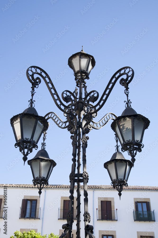 Lamppost in Ubeda