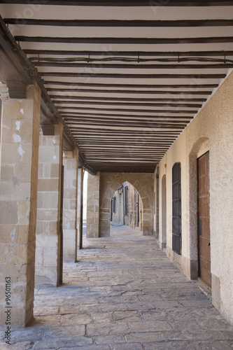 Traditional Building on Plaza 1 Mayo Square  Ubeda