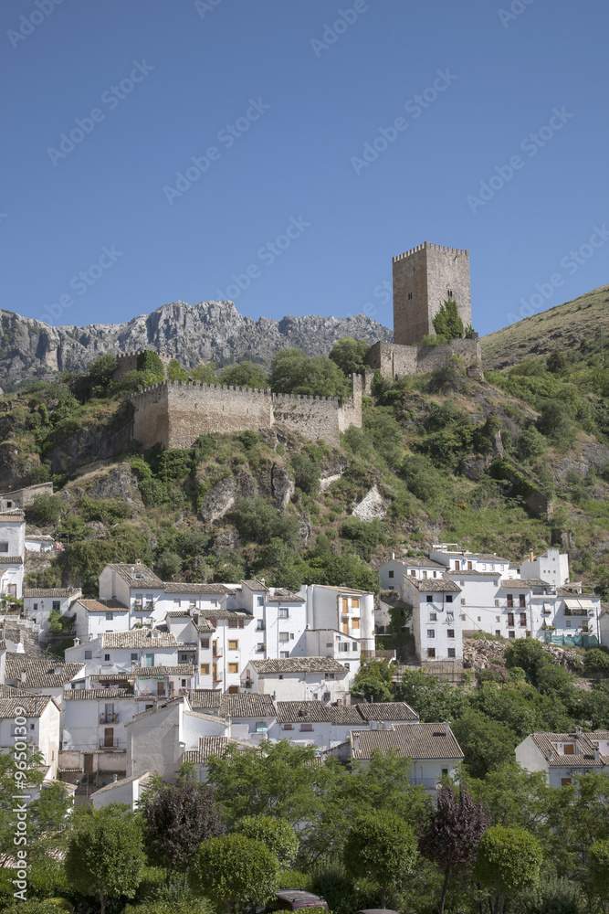 Castle and Village in Cazorla; Andalusia