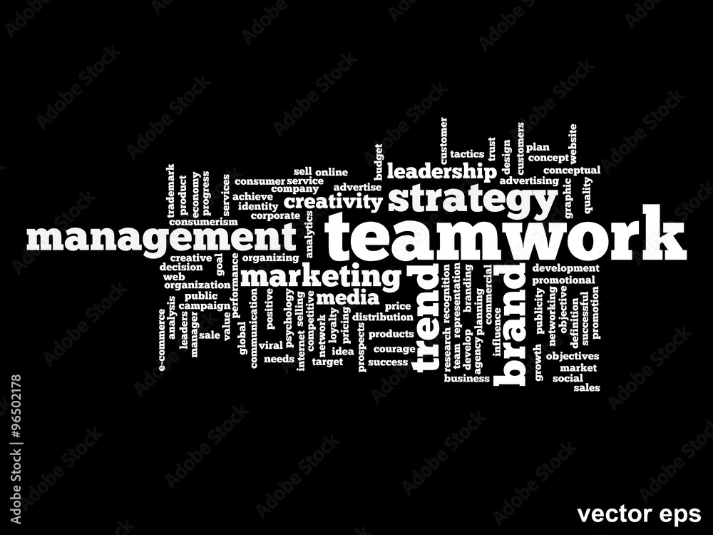 Vector onceptual business word cloud Vector onceptual business word cloud