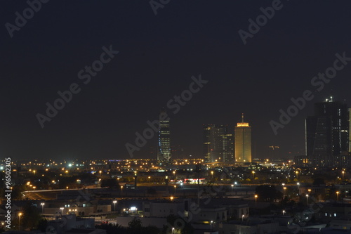 Night landscape in Bur Dubai