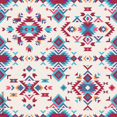 colorful tribal design element