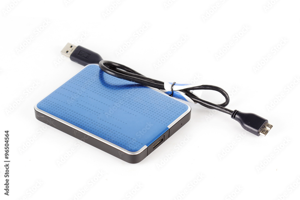 Blue External Hard Drive Blue External Hard Drive