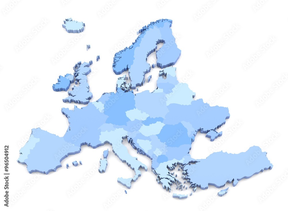 Fototapeta premium Europe Map