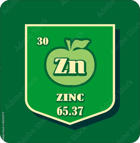 Nutrition facts apple zinc