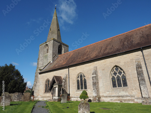 Canvas Print St Mary Magdalene church in Tanworth in Arden