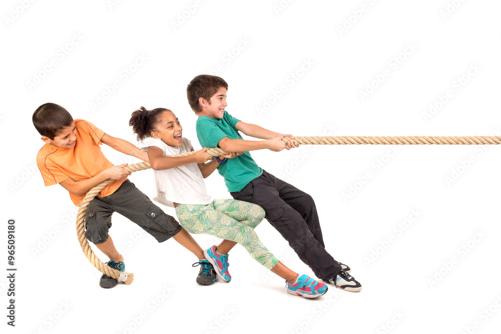 Rope pulling