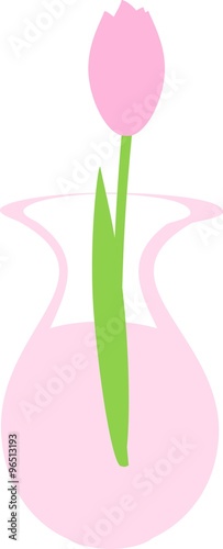 flower in vase