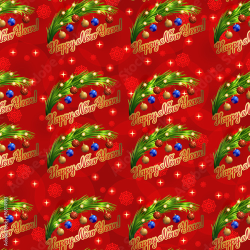 Vector christmas greeting background
