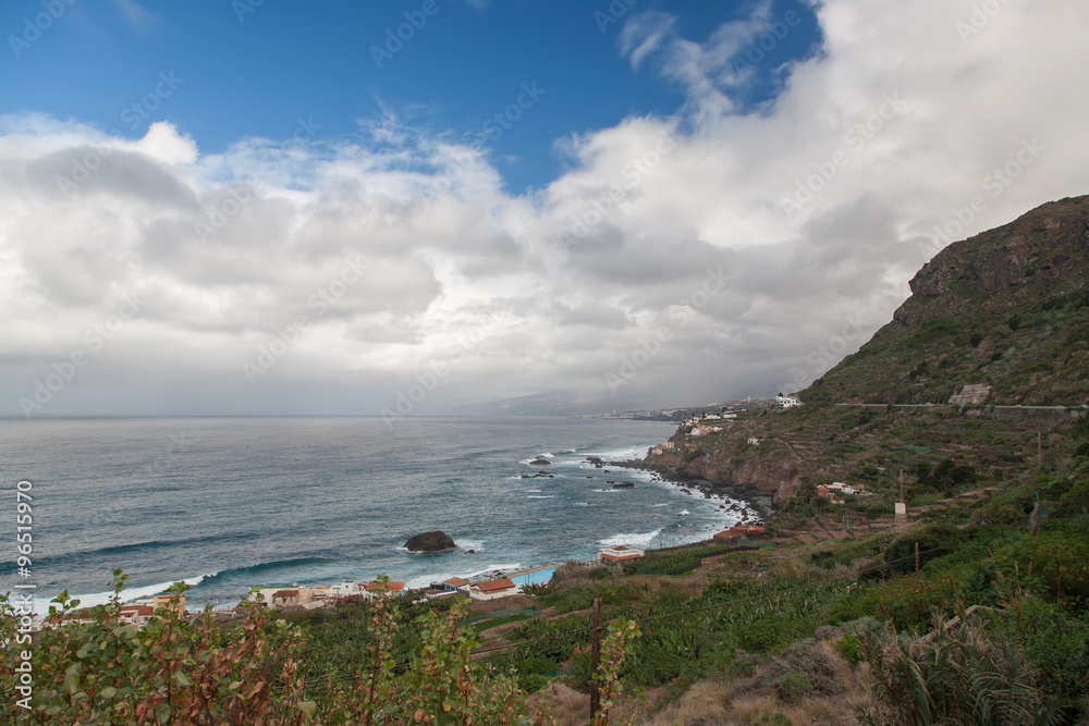 tenerife island coast landscapes