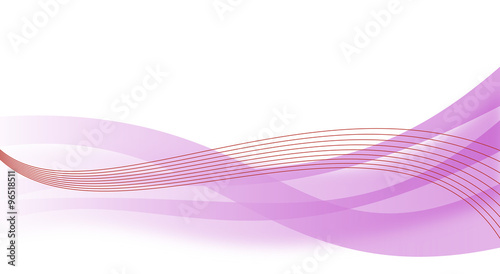 Hintergrund / Wellen / Kreise / Vektor