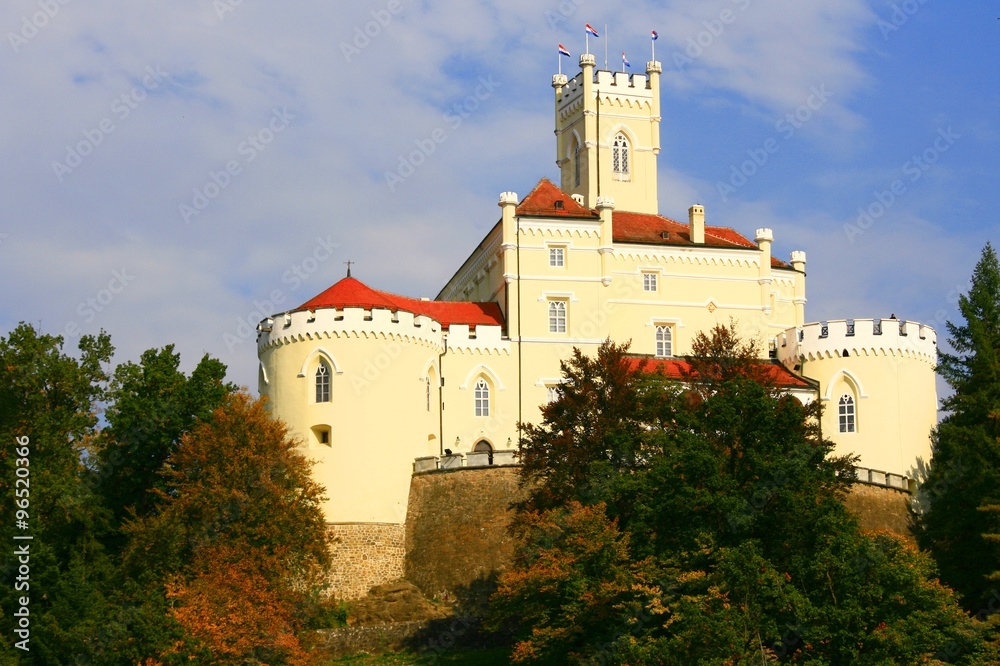 Castle Trakoscan in fall