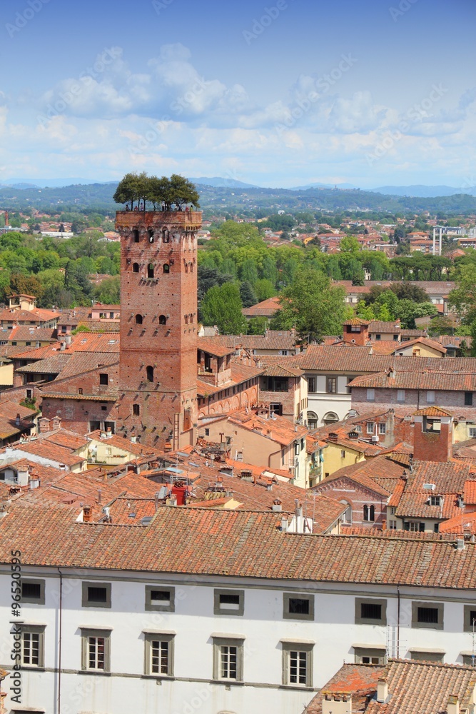 Medieval Italy - Lucca cityscape