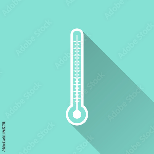 Mercury thermometer  icon.