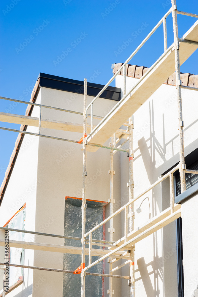 Fototapeta premium échafaudage pour crépir