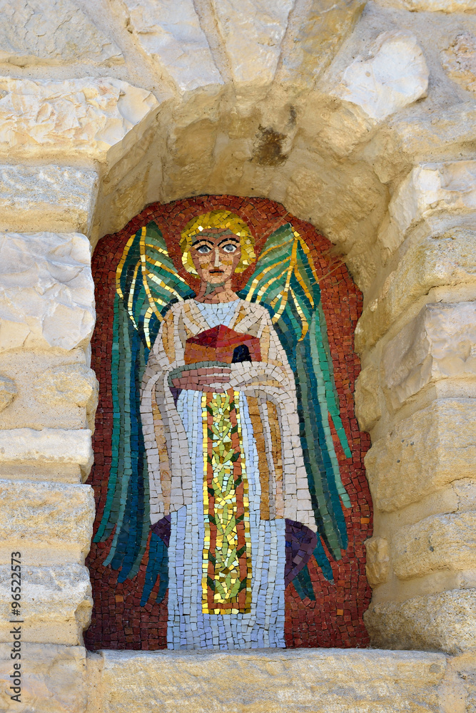 Angel mosaic, France