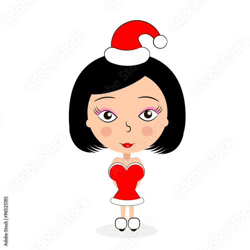Sexy snow maiden