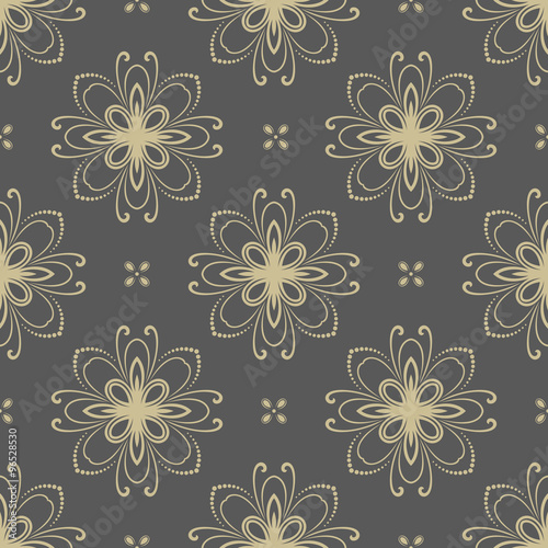 Floral Fine Seamless Pattern