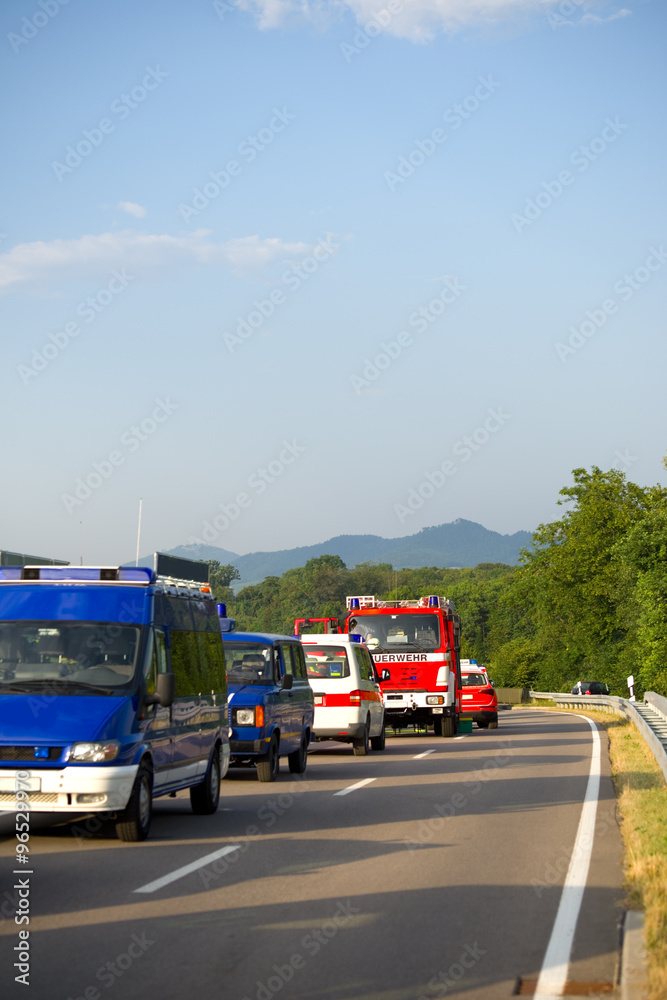 Fototapeta premium Feuerwehr