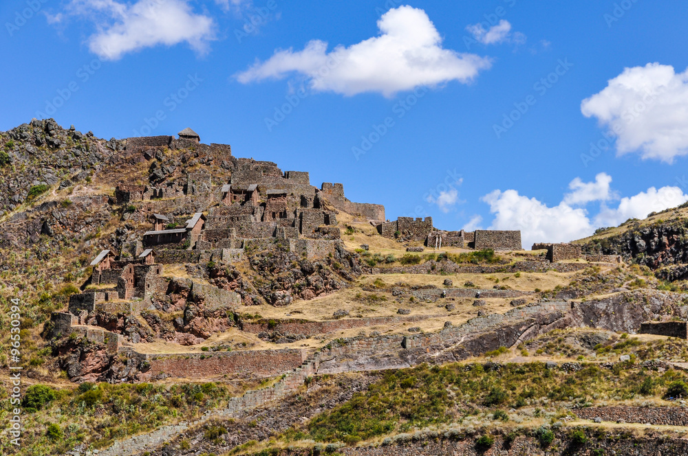 Ruins of Pisac, Sacred Valley, Peru